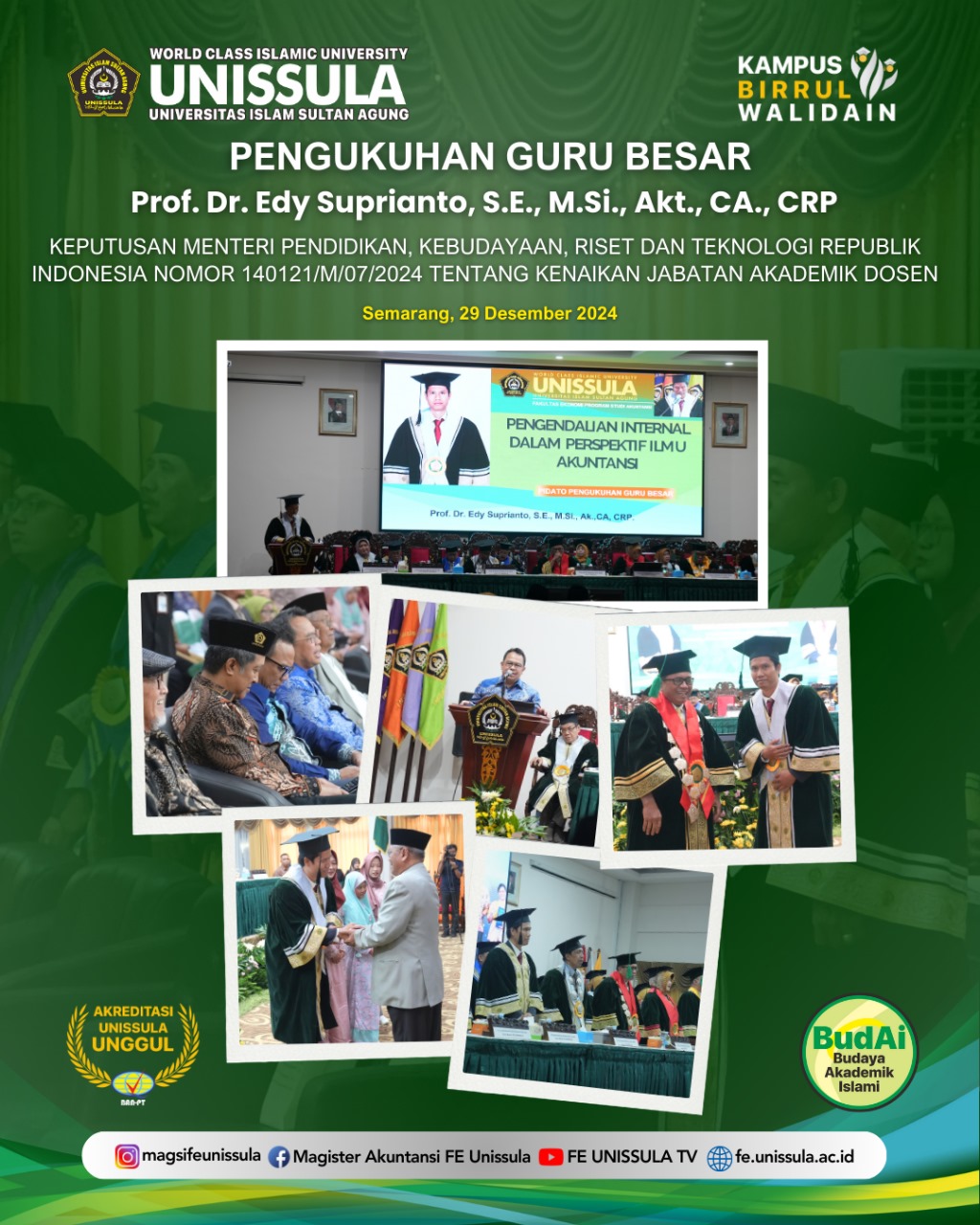 Pengukuhan Guru Besar Prof. Dr....