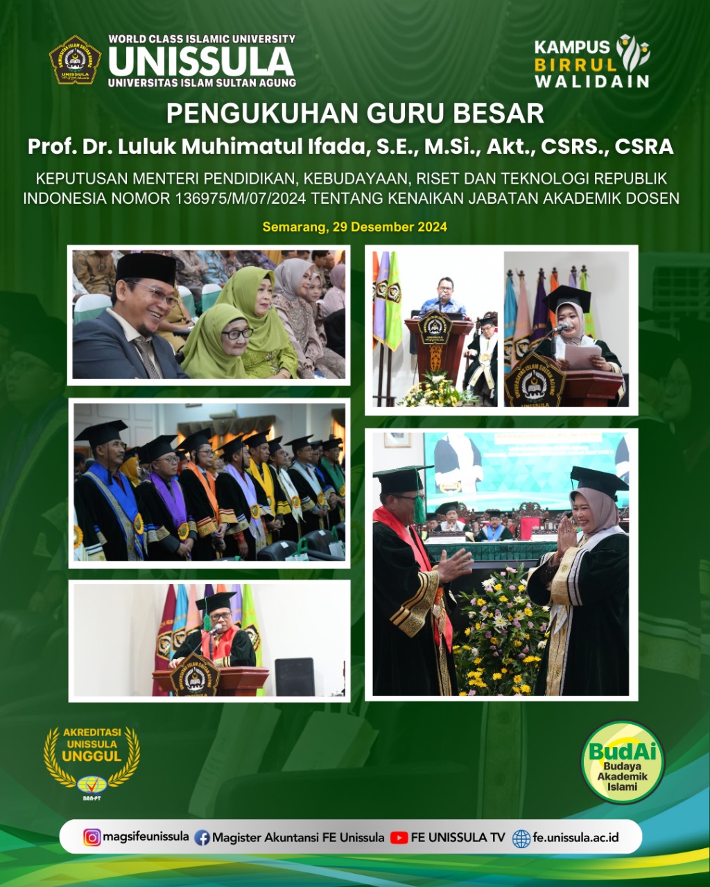 Pengukuhan Guru Besar Prof. Dr....
